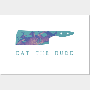 hannibal - eat the rude Posters and Art